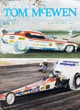 VRHTF NHRA AWESOME ORIGINAL VERY RARE "70S' TOM THE MONGOOSE MCEWEN "PRESS KIT