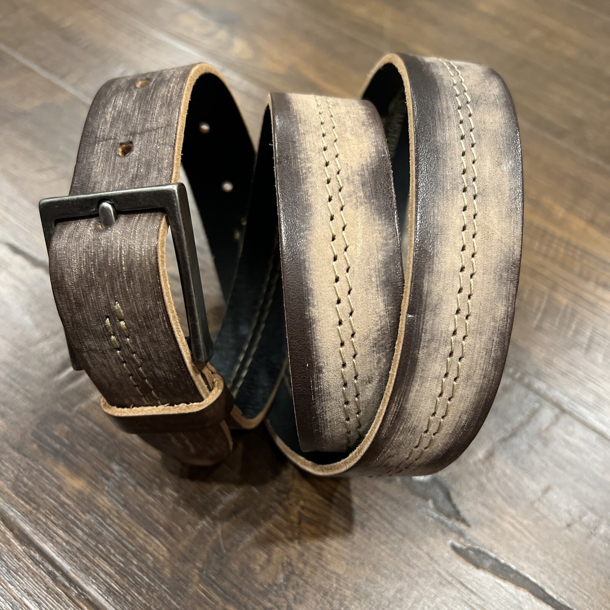 Vintage Handcrafted Amsterdam Heritage Belt 45501-pip-100-black-leather-  main image 2