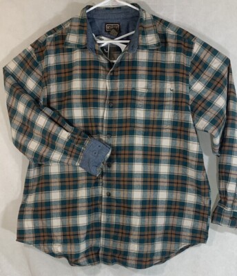 (2) C.E. SCHMIDT WORKWEAR sz XL Heavy Plaid Thick Flannel XL Shirt