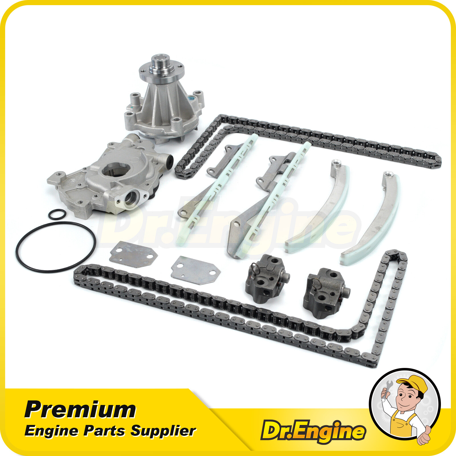 Timing Chain Kit W/o Gears Oil Pump Fit 97-04 Ford Explorer E150 F150 4 6 - Foto 8