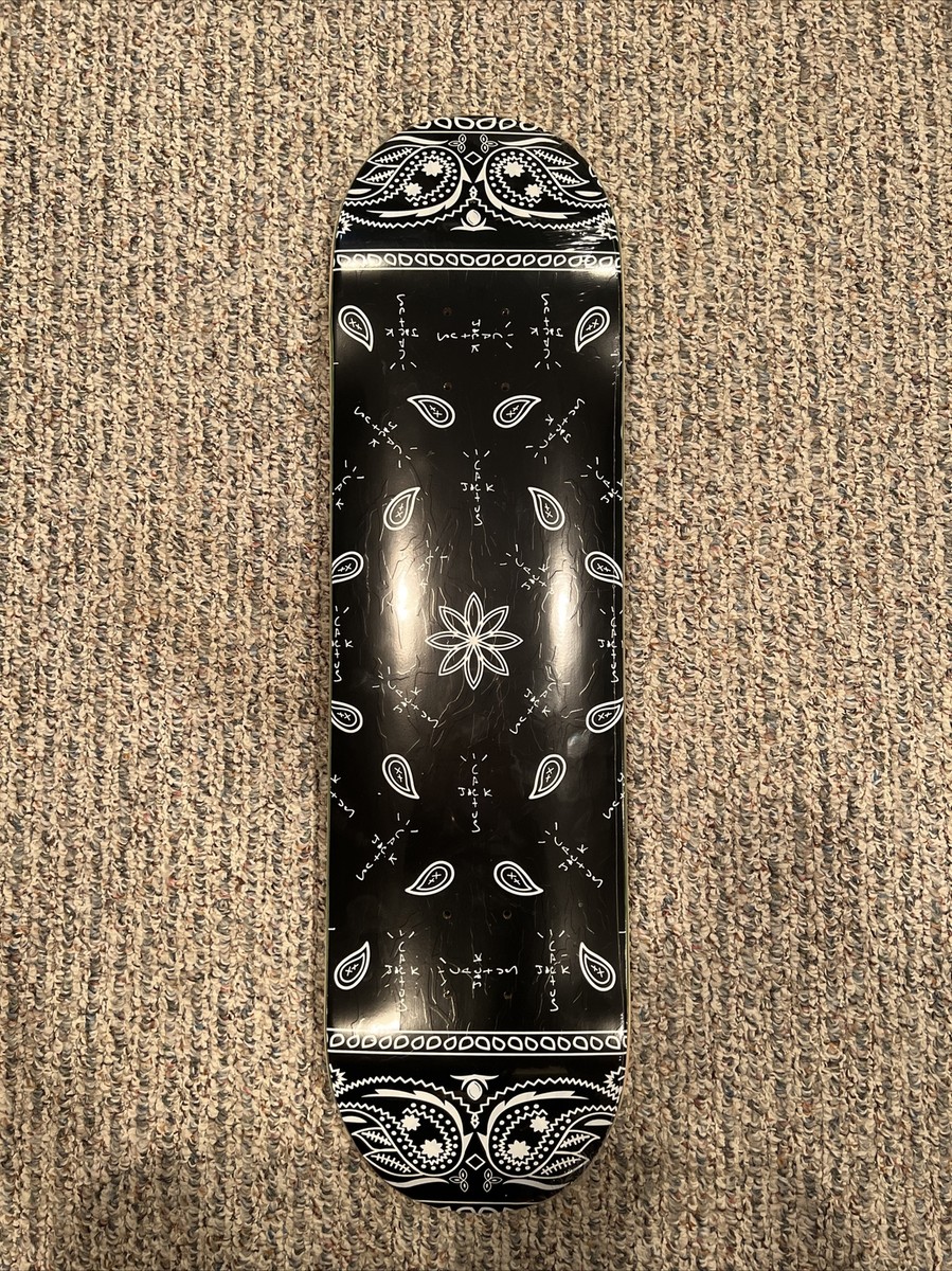Travis Scott - Cactus Jack - Paisley Skateboard Deck | eBay Travis Scott - Cactus Jack - Paisley Skateboard Deck | eBay