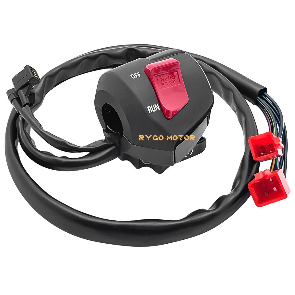 Interruptor de controle mão direita Start Stop Kill Switch 1991-1996 Honda CBR600F - Imagem 3 de 4
