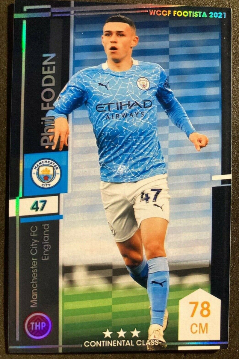 2021 Panini SEGA WCCF Footista F21 Phil Foden Manchester City