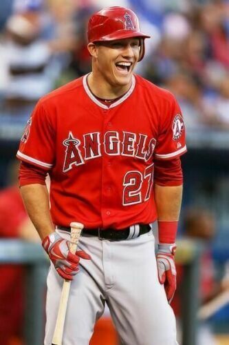 Mike Trout Los Angeles Angels MLB Kids 4-7 White Home Cool Base Player Jersey (as1, Numeric, Numeric_4, Regular) : Sports & Outdoors