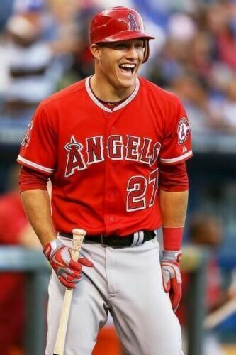 Los Angeles Angels of Anaheim Mike Trout Majestic Alternate Cool