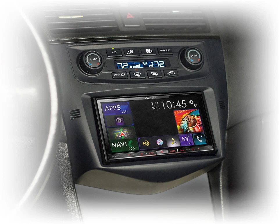 PAC RPK4-HD1101 Honda Kit 2003-07 Accord, retains HVAC and SWC - Image 2 of 3