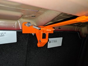 Details About Tesla Model 3 Rear Seat Anti Theft Trunk Latch 3d Printed Rear Seat Lock