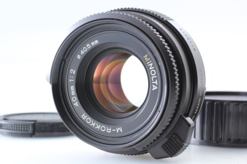 Late Model "Near Mint+++" Minolta M Rokkor 40mm f2 Lens for CLE CL From JAPAN