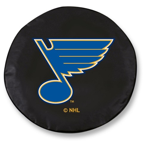 St Louis Blues NHL Tire Cover on Black Vinyl eBay