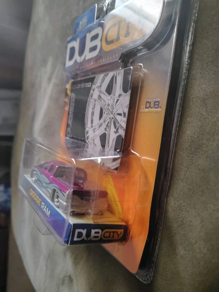 Jada Dub City Dodge Ram 1500 Truck Collector #67 Purple & Silver 1/64 Sealed - Image 2 of 4