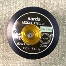 Narda 776C-20 Model 776C-20 20dB Fixed RF Attenuator DC-18GHz 50W CW