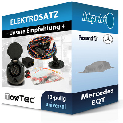 TOWTEC E-Satz 13polig universell passend für Mercedes EQT NEU