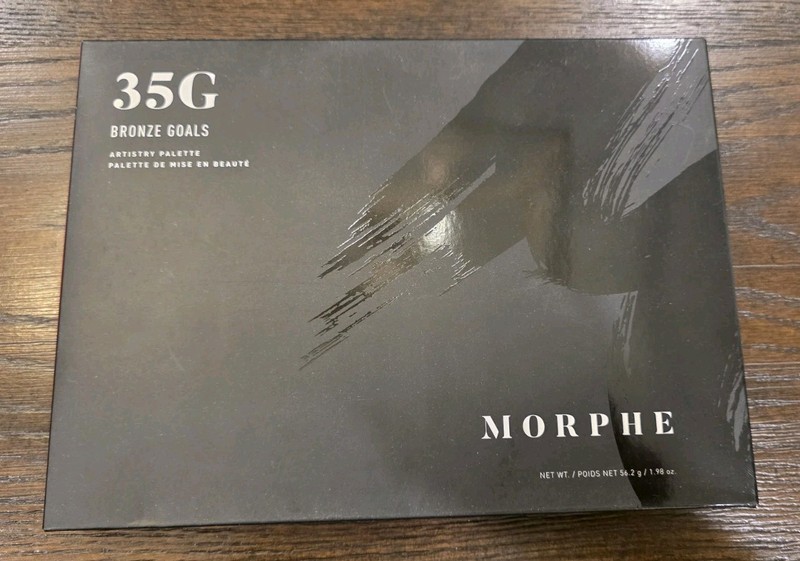 Morphe 35G Bronze Goals Artistry Palette 35 Eyeshadow Shades Brand New In Box