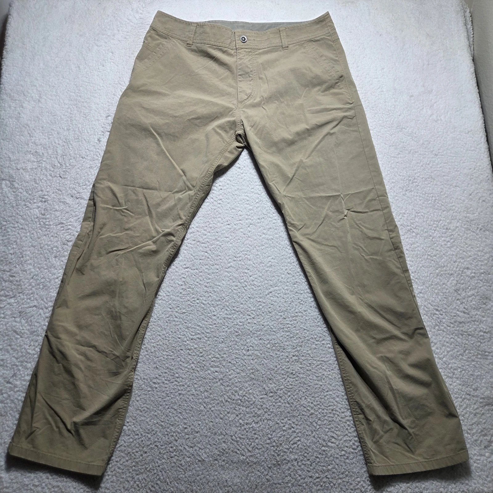 Kuhl Slax Pants Mens Size 38x32 Beige Hiking Outdoor Stretch Chino Quick Dry
Opens in a new window o