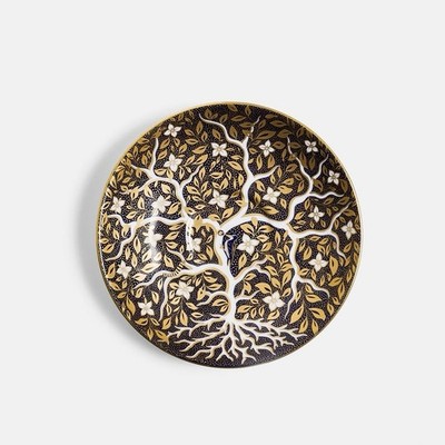 Richard Brendon V&A Tree Of Life Saucer With 22k gold detailing