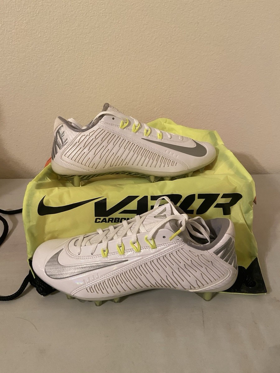 NIB Nike Vapor Carbon Elite 2014 Td Football Cleats Sz 8.5 - White