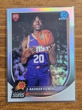 2025-26 Bowman - Rasheer Fleming RC #BRR-31 - Red Rookie - Phoenix Suns