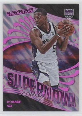 2024-25 Panini Revolution Supernova Lava /10 De'Aaron Fox #3 11if