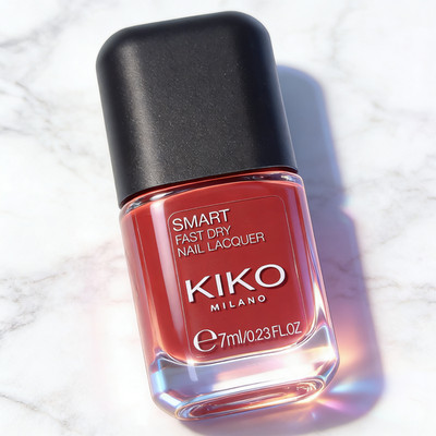 KIKO MILANO Smart Nail Lacquer Nagellack 305 Artisanal Red  Vamp Blutrot