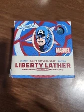Dr Squatch Limited Edition Marvel Soap Captain America 