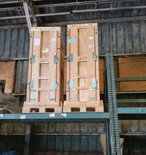IBM wooden crates