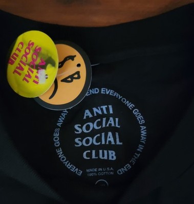 Anti Social Social Club X Sad Boyz Swing Tee Size Men's 2XL. | eBay