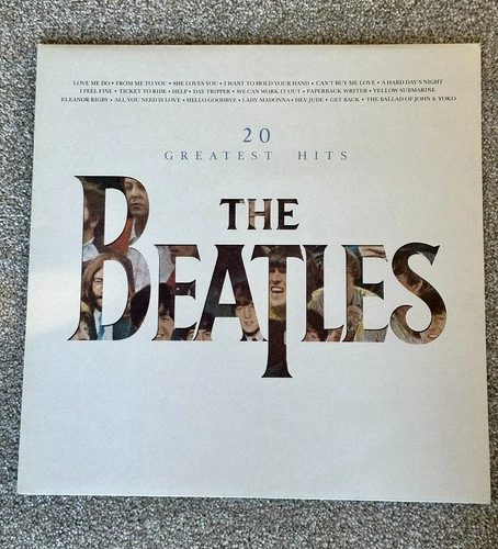 The Beatles  20 Greatest Hits 12 inch Vinyl LP  Ex Condition Parlophone EMI 1982
