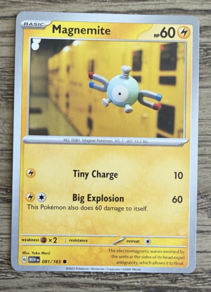 2023 Magnemite 81/165 - Scarlet & Violet 151 - Pokémon TCG