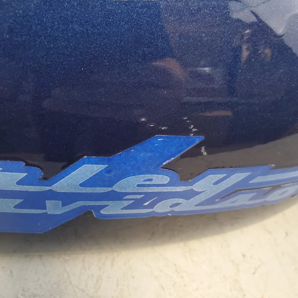 Harley-Davidson Shovelhead tanque de combustible gasolina Super Glide azul FXE 61215-83 Foto 3 de 4