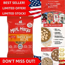 Raw Beef Meal Mixers - 95% Grass-Fed & Grain-Free - 1 oz for Healthy Dogs 60.64 per pound