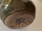 Large Rare 9&1/2" Kwatz Pottery Weed Pot/Vase with flowing incised design — photo 4