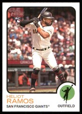 Heliot Ramos 2022 Topps Heritage #643 Giants MLB READ FREE SHIPPING AutographDen