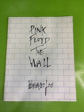 Pink Floyd 1980 1981 The Wall Performed Live Concert US Tour Book