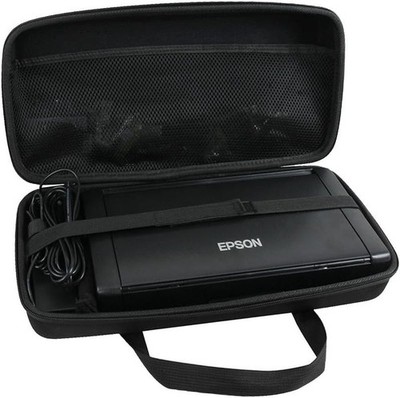  Hard Travel Case For Epson Workforce Wf-100 / Wf-110 Wireless Mobile