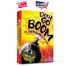 Family Card Game 2-6 Players Kid Friendly Easy Rules Math Practice Portable Box