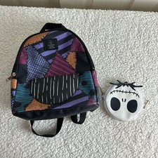 Disney The Nightmare Before Christmas Mini Backpack Jack Skellington Coin Purse