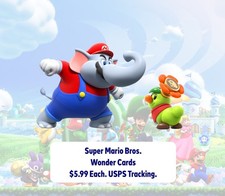Super Mario Bros. Wonder Amiibo Cards