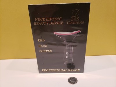 D24K Cosmetics ~ Neck Lifting Beauty Device, Professional Grade ~ NIB/SEALED