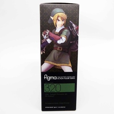 figma 3点 Figma 320 Link Twilight Princess DX Edition Figure The Legend of
