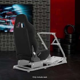Zootopo Racing Seat With Adjustable Double Slide For Racing Simulator Cockpit