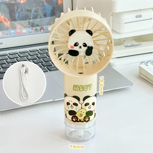 Portable Misting Fan Handheld Person Mister Fan Battery Operated Water Mist Fans - Afbeelding 17 van 23