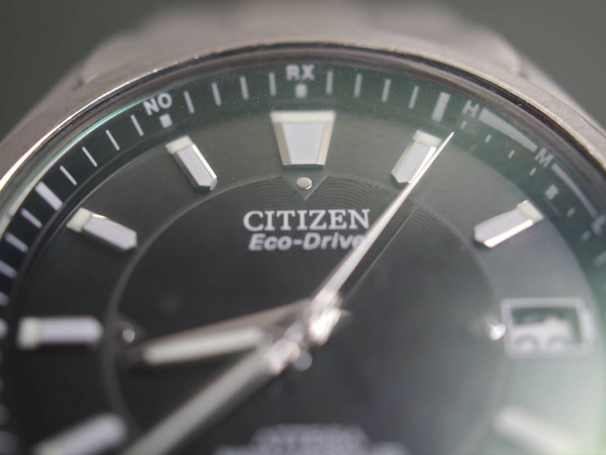 稼働品／CITIZEN ATTESA Eco-Drive H110 アテッサ Yahoo!オークション -「citizen h110」(アテッサ) (シチズン)の