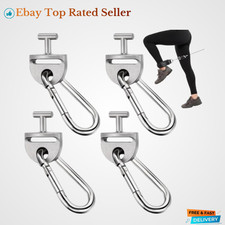 4 Set Grey T Lock Adapter with Snap Hooks Com...