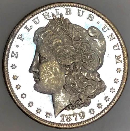 1879 O MORGAN SILVER DOLLAR! PROOF LIKE PL*DEEP MIRRORS* NR #64795