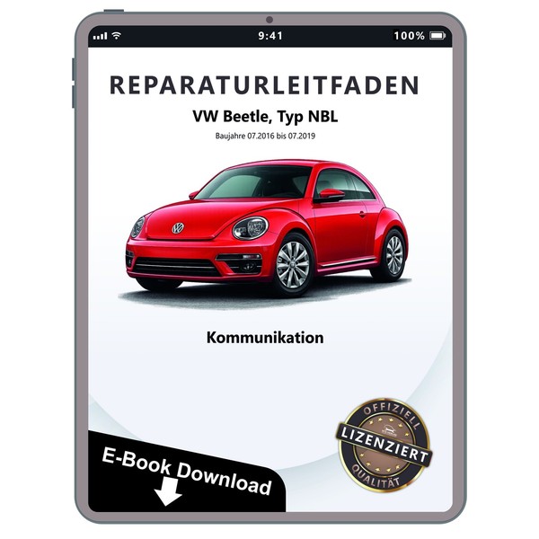 Vw Beetle Typ Nbl 2016-2019 Radio Navigation Kommunikation Werkstatthandbuch Pdf-image