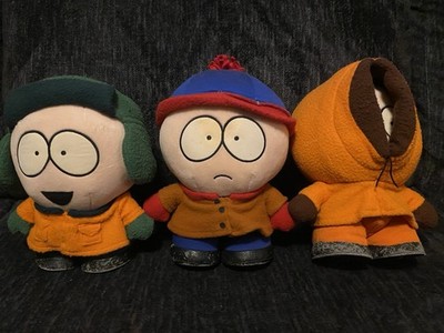 South Park 1998 Vintage Plush Dolls Set Comedy Central Collectibles