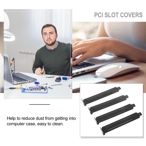 20 Stück PCI Rohling Halterung Wärmeableitung Staubdicht Cover Case Slot Low Profile - Bild 3 von 12