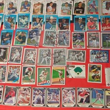 Topps Fleer Leaf Score MLB Baseball Card Lot 90 Cards Lollar Randolph Twins