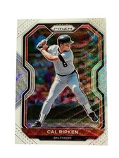 Cal Ripken [White Wave Prizm] #149 2021 Panini Prizm