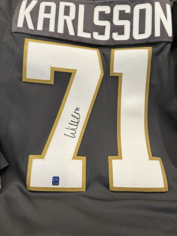 William Karlsson Las Vegas Golden knights signed jersey with COA